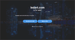 Desktop Screenshot of ledart.com